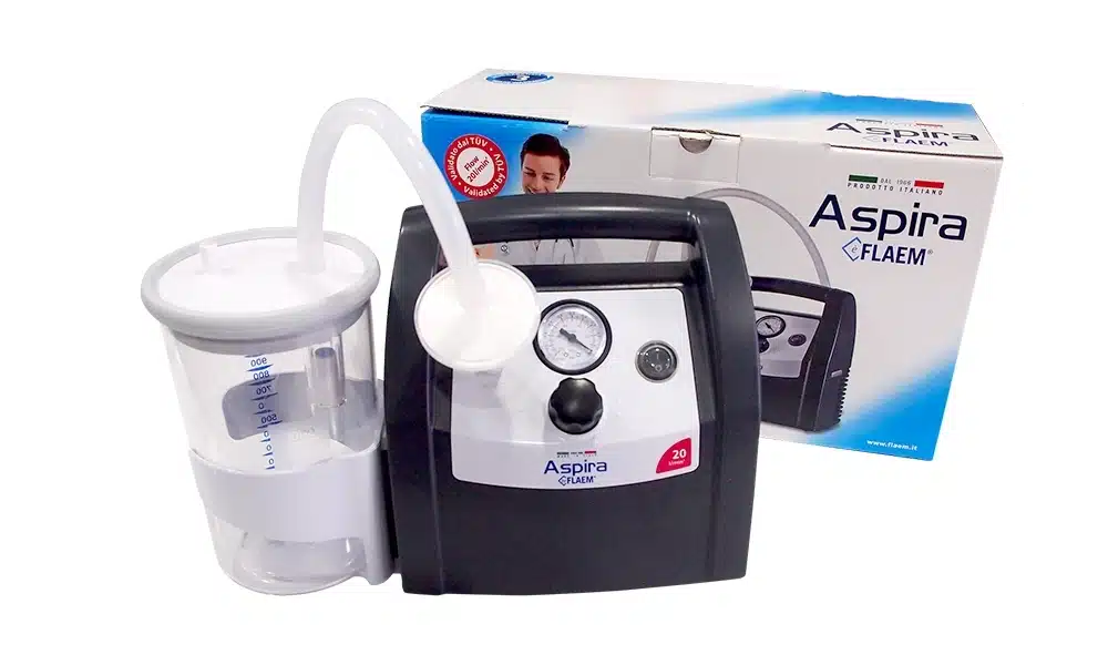 เครื่องซักชั่นดูดเสมหะแบบพกพา รุ่น Aspira Plus AS20P00 06